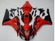 2006-2007 Red Glossy Black Honda CBR1000RR Motorcycle Fairings Kits UK Stores