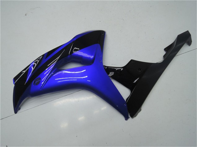 2006-2007 Blue Glossy Black Honda CBR1000RR Motorcycle Fairing Kits UK Stores