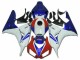 2006-2007 White Red Blue HRC Honda CBR1000RR Motorcycle Fairing Kits UK Stores