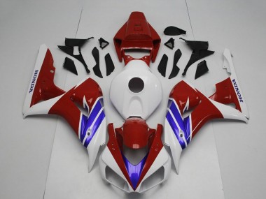 2006-2007 White Red Blue Honda CBR1000RR Motorcycle Fairing UK Stores