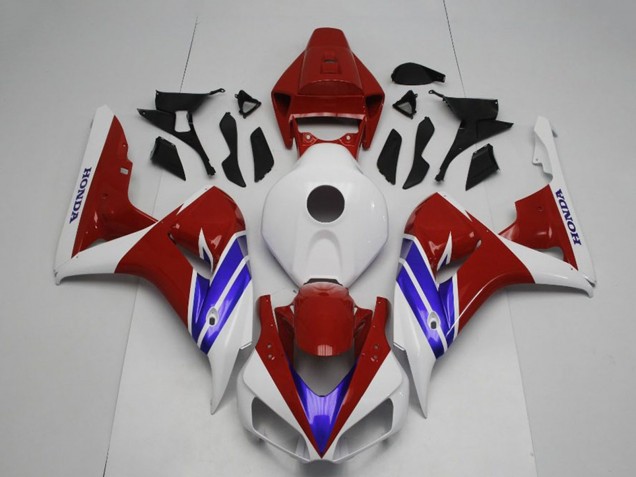 2006-2007 White Red Blue Honda CBR1000RR Motorcycle Fairing UK Stores