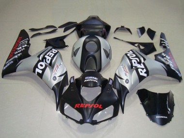 2006-2007 Silver Matte Black Repsol Honda CBR1000RR Motorcycle Fairing UK Stores