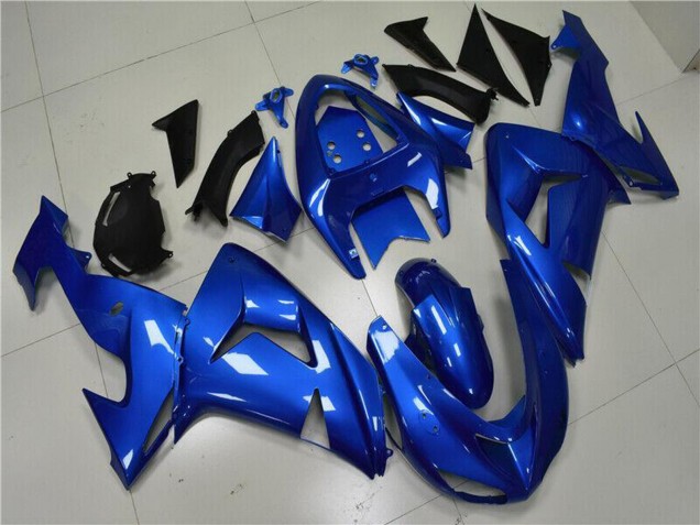 2006-2007 Blue Kawasaki ZX10R Motorcycle Fairing UK Stores