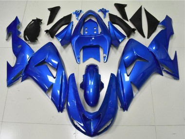 2006-2007 Blue Kawasaki ZX10R Motorcycle Fairing UK Stores