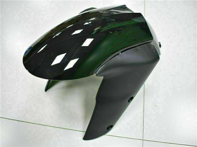 2006-2007 Glossy Black Red Flame Kawasaki ZX10R Motorcycle Fairing Kits UK Stores