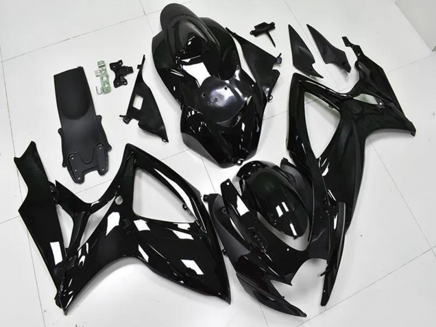 2006-2007 Glossy Black Suzuki GSXR 600/750 Bike Fairings UK Stores