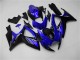 2006-2007 Blue Glossy Black Suzuki GSXR 600/750 Motorcycle Fairings UK Stores