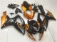2006-2007 Orange Glossy Black Suzuki GSXR 600/750 Motorcycle Fairings UK Stores