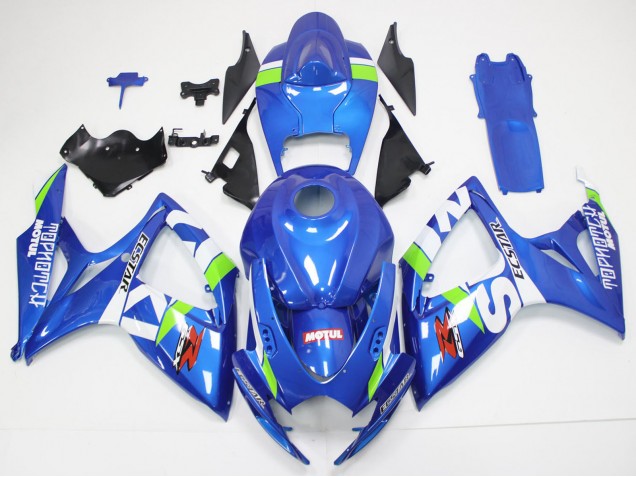 2006-2007 Blue White Green Red Suzuki GSXR 600/750 Motorcycle Fairings UK Stores