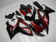 2006-2007 Red Glossy Black Suzuki GSXR 600/750 Motorcycle Fairing UK Stores
