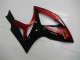 2006-2007 Red Glossy Black Suzuki GSXR 600/750 Motorcycle Fairing UK Stores