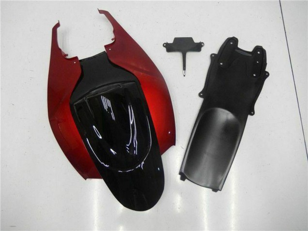 2006-2007 Red Glossy Black Suzuki GSXR 600/750 Motorcycle Fairing UK Stores