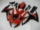 2006-2007 Red Glossy Black Suzuki GSXR 600/750 Motorcycle Fairings UK Stores