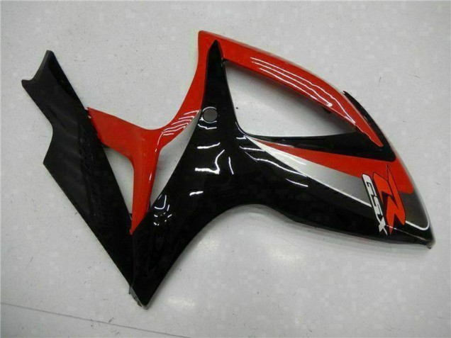 2006-2007 Red Glossy Black Suzuki GSXR 600/750 Motorcycle Fairings UK Stores
