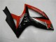 2006-2007 Red Glossy Black Suzuki GSXR 600/750 Motorcycle Fairings UK Stores