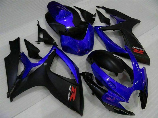 2006-2007 Blue Matte Black Red Suzuki GSXR 600/750 Motorcycle Fairings UK Stores