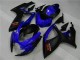 2006-2007 Blue Matte Black Red Suzuki GSXR 600/750 Motorcycle Fairings UK Stores