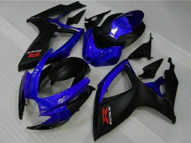 2006-2007 Blue Matte Black Red Suzuki GSXR 600/750 Motorcycle Fairings UK Stores