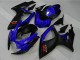 2006-2007 Blue Matte Black Red Suzuki GSXR 600/750 Motorcycle Fairings UK Stores
