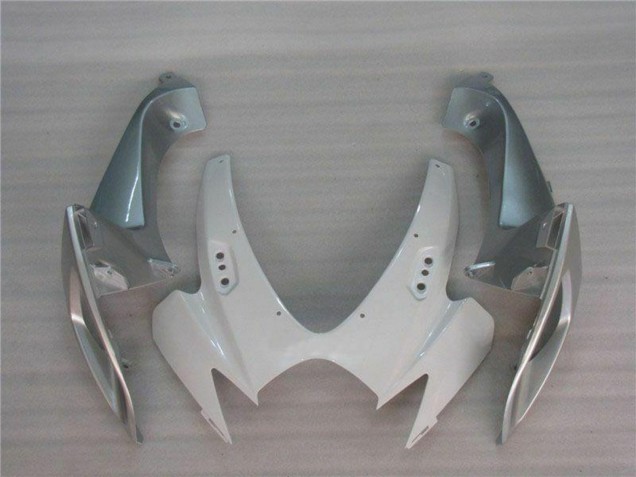 2006-2007 White Silver Suzuki GSXR 600/750 Motorcycle Fairings UK Stores