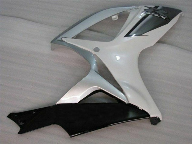 2006-2007 White Silver Suzuki GSXR 600/750 Motorcycle Fairings UK Stores