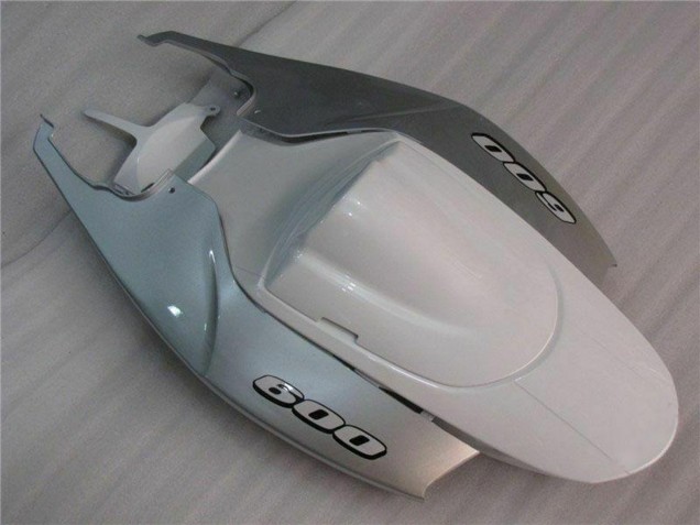 2006-2007 White Silver Suzuki GSXR 600/750 Motorcycle Fairings UK Stores