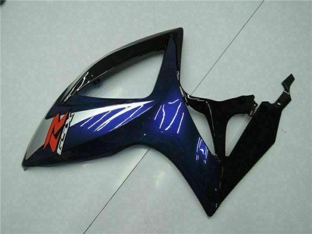 2006-2007 Glossy Black Blue Suzuki GSXR 600/750 Motorcycle Fairings UK Stores