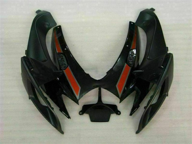 2006-2007 Glossy Black Red Suzuki GSXR 600/750 Motorcycle Fairings UK Stores