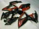 2006-2007 Glossy Black Red Suzuki GSXR 600/750 Motorcycle Fairings UK Stores