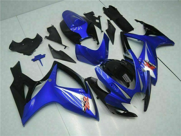 2006-2007 Blue White Glossy Black Red Suzuki GSXR 600/750 Motorcycle Fairings UK Stores