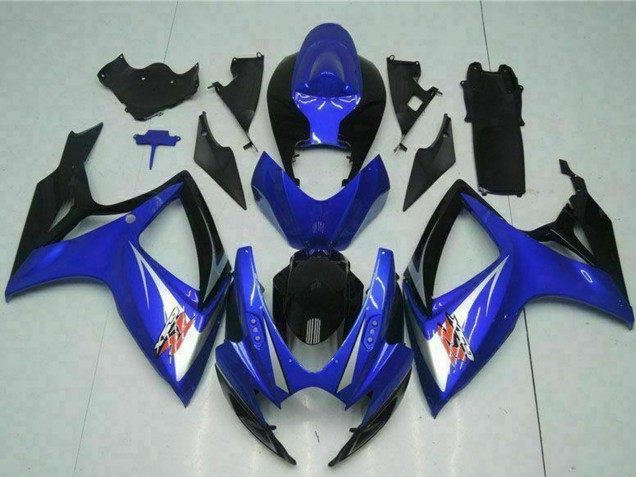 2006-2007 Blue White Glossy Black Red Suzuki GSXR 600/750 Motorcycle Fairings UK Stores