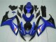 2006-2007 Blue White Glossy Black Red Suzuki GSXR 600/750 Motorcycle Fairings UK Stores
