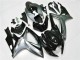 2006-2007 Silver Glossy Black Suzuki GSXR 600/750 Motorcycle Fairings UK Stores