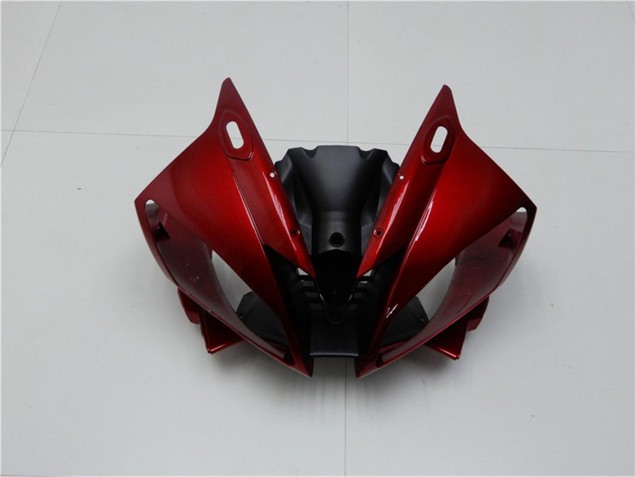 2006-2007 Red Matte Black Yamaha YZF R6 Motorcycle Fairing Kits UK Stores