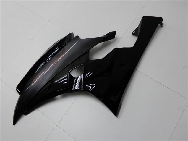 2006-2007 Glossy Black Matte Black Yamaha YZF R6 Motorcycle Fairing Kits UK Stores