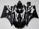 2006-2007 Glossy Black Matte Black Yamaha YZF R6 Motorcycle Fairing Kits UK Stores