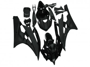 2006-2007 Glossy Black Matte Black Yamaha YZF R6 Motorcycle Fairing UK Stores