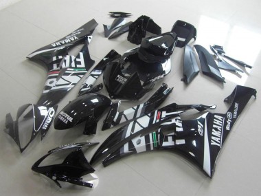 2006-2007 White Glossy Black Green Red Fiat Yamalube Motul Yamaha YZF R6 Motorcycle Fairings UK Stores