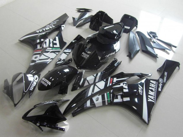 2006-2007 White Glossy Black Green Red Fiat Yamalube Motul Yamaha YZF R6 Motorcycle Fairings UK Stores