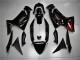 2006-2008 Glossy Black Red Flame Kawasaki EX650 Motorcycle Fairings UK Stores