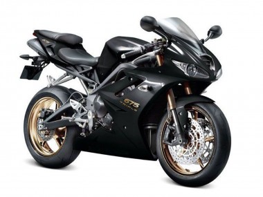 2006-2008 Glossy Black Triumph Daytona 675 Triple Bike Fairings UK Stores