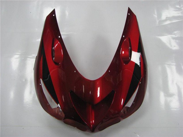 2006-2011 Red Black Kawasaki ZX14R ZZR1400 Motorcycle Fairings UK Stores
