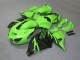 2006-2011 Green Glossy Black Kawasaki ZX14R ZZR1400 Motorcycle Fairing UK Stores