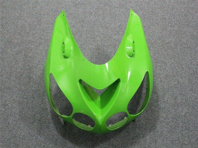 2006-2011 Green Glossy Black Kawasaki ZX14R ZZR1400 Motorcycle Fairing UK Stores