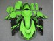2006-2011 Green Glossy Black Kawasaki ZX14R ZZR1400 Motorcycle Fairing UK Stores