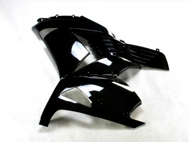 2006-2011 Glossy Black Kawasaki ZX14R ZZR1400 Motorcycle Fairings UK Stores