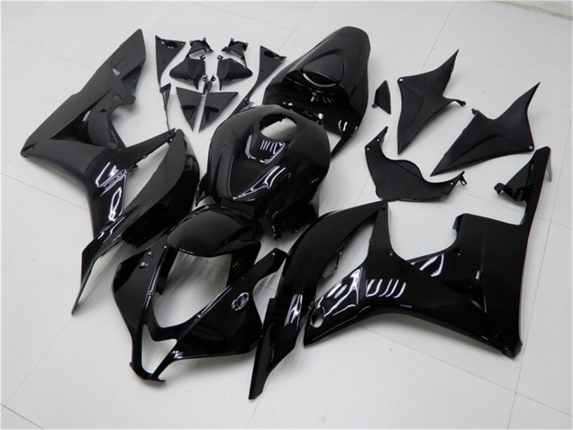 2007-2008 Glossy Black Honda CBR600RR Motorcycle Fairings UK Stores