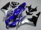 2007-2008 Silver Blue Glossy Black OEM Style Honda CBR600RR Motorcycle Fairings UK Stores