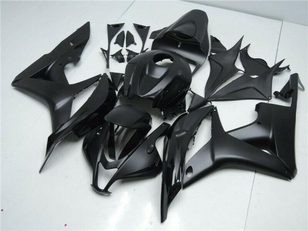 2007-2008 Matte Black Honda CBR600RR Motorcycle Fairing Kits UK Stores