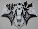 2007-2008 White Glossy Black Honda CBR600RR Bike Fairings UK Stores